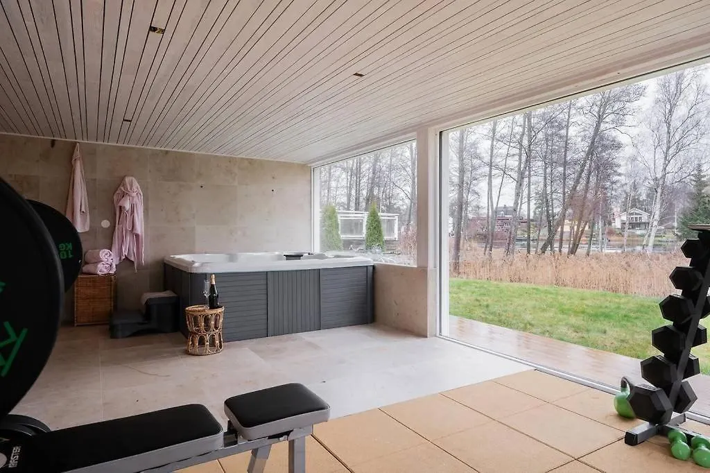 Luxury Villa With Spa And Private Lake Stockholm